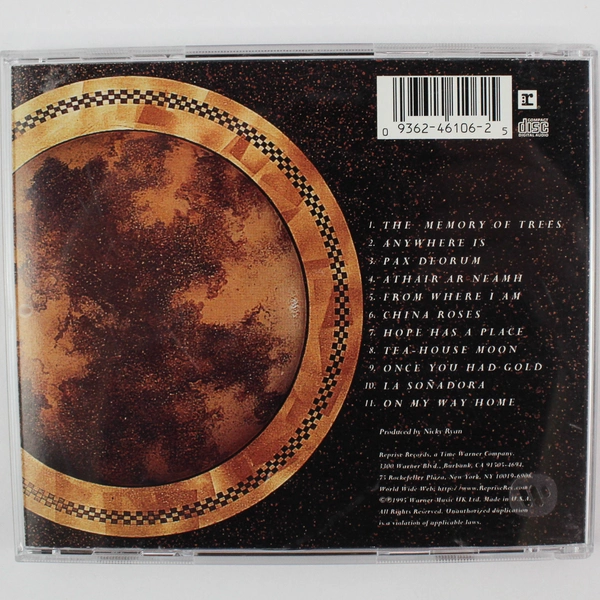 Enya The Memory of Trees CD 1995 Celtic Music Reprise Pre-owned