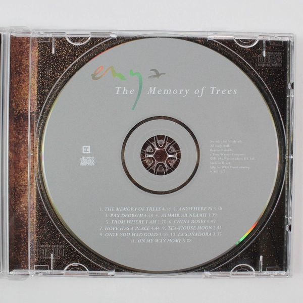 Enya The Memory of Trees CD 1995 Celtic Music Reprise Pre-owned