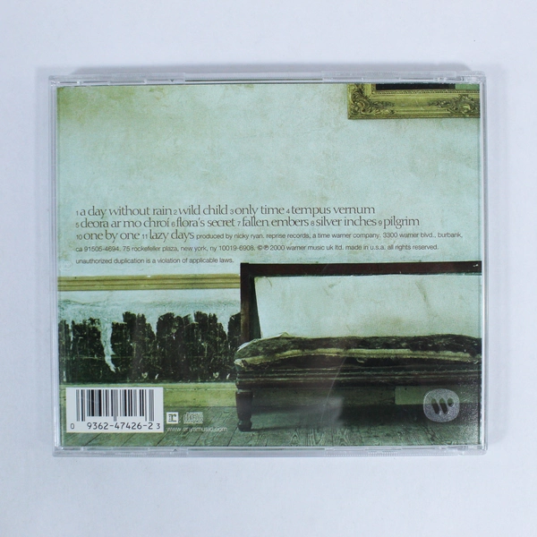 Enya A Day Without Rain CD 2000 Warner Music Wild Child Only Time Tempus Vernum