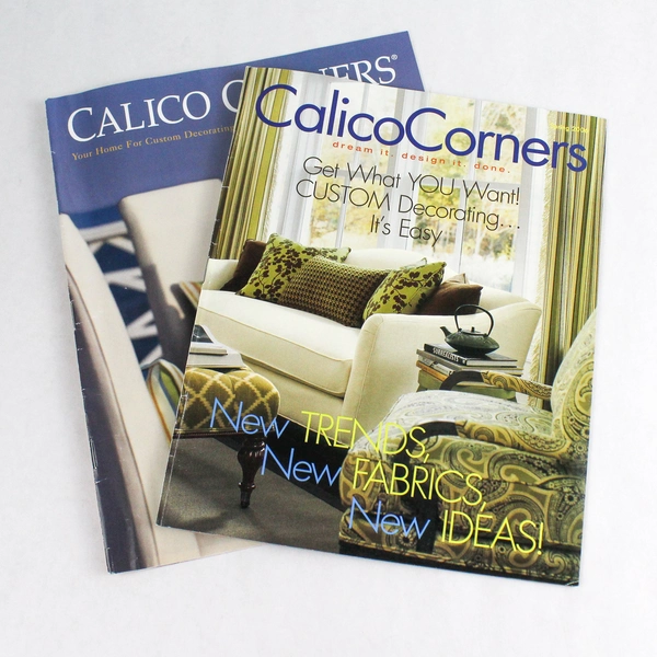 Lot of 2 Calico Corners Publication Custom Decorating Spring 2005 and 2006