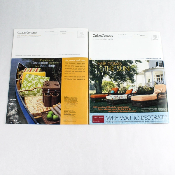 Lot of 2 Calico Corners Publication Custom Decorating Spring 2005 and 2006