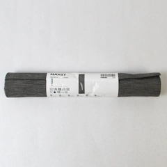 Ikea Gray Ribbed Marit Dinner Placemat 14 x 51 Inches Cotton Polyester Blend