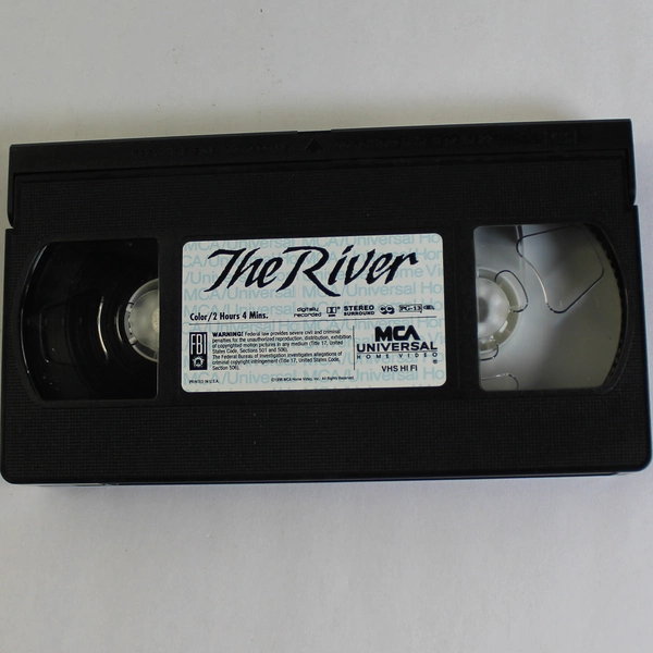 The River VHS Tape Movie 1996 MCA Universal Studio Sissy Spacek Mel Gibson