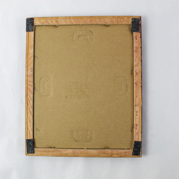 RL Barton Moms Nest is the Best Art Print Dark Wood Grain Framed 