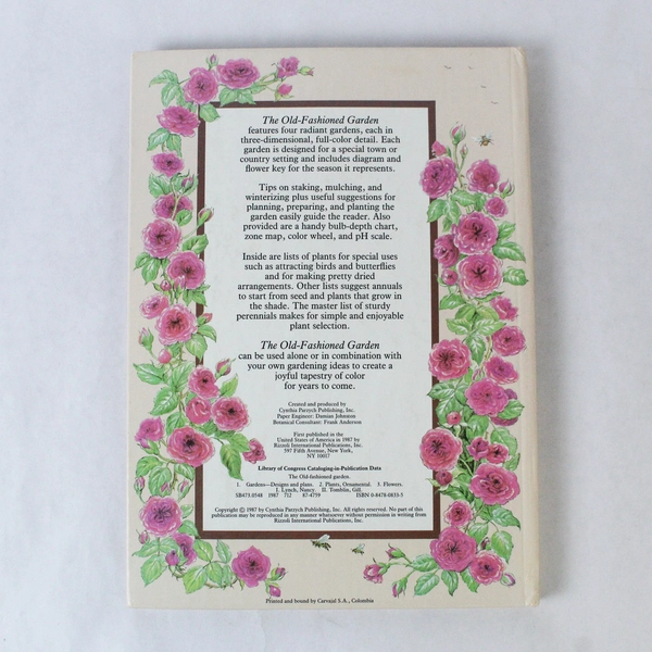 The Old Fashioned Garden Four Delightful Pop Up Plans Book Nancy Lynch