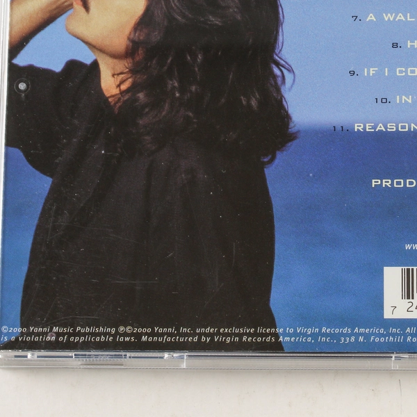 Yanni If I Could Tell You CD 2000 Virgin Records