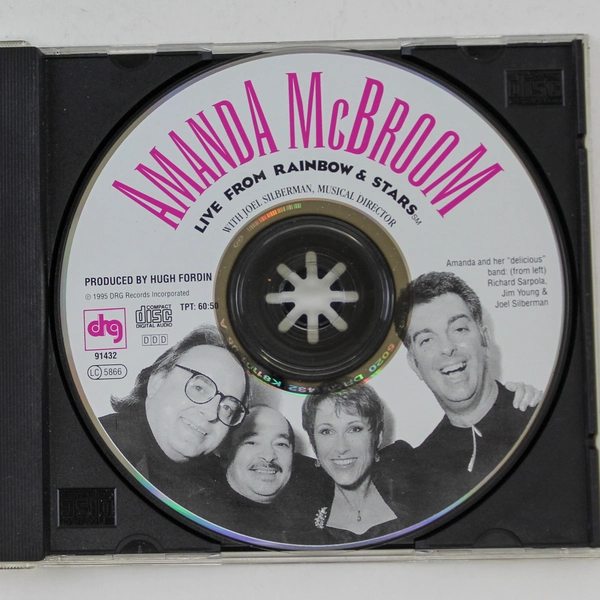 Amanda McBroom Live From Rainbow & Stars Audio CD 1994 DRG Records