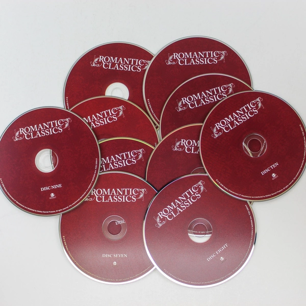 Romantic Classics CD Set Of 10 Audio Music CDs 2007 Madacy Entertainment