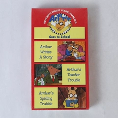 Arthur Goes to School VHS Video Tape Writes Story Teacher Trouble Spelling 2002