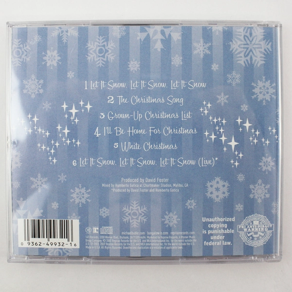 Michael Bublé Let It Snow CD 2007 143 Records Pre-Owned with Crack