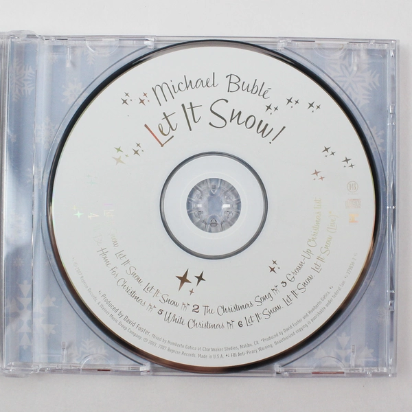 Michael Bublé Let It Snow CD 2007 143 Records Pre-Owned with Crack