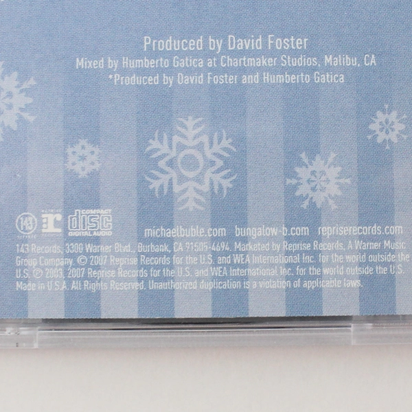 Michael Bublé Let It Snow CD 2007 143 Records Pre-Owned with Crack