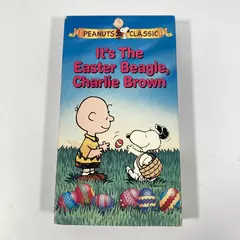 It's the Easter Beagle Charlie Brown VHS 1974 Peanuts Classic Pre-owned