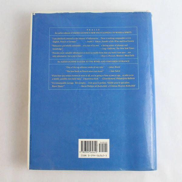 Alexis Lichine's New Encyclopedia of Wines and Spirits by Alexis Lichine 1987