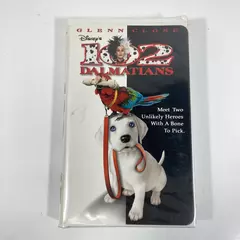 102 Dalmatians VHS Disney Clamshell Glenn Close Family Movie Rated G