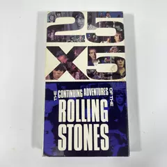 25 x 5 The Continuing Adventures of the Rolling Stones VHS 1989 Good Condition