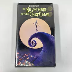 Tim Burton's The Nightmare Before Christmas 1993 VHS Clamshell Good Condition