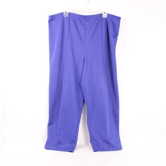 Haband Women's Plus Size 36P Purple Pants Stretch Waist Pre-Owned