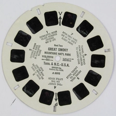Vintage ViewMaster Reel Great Smoky Mountains National Park A8892