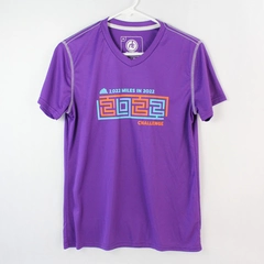 Run the Edge Women's Purple 2,022 Miles in 2022 Challenge V Neck Jersey Size M