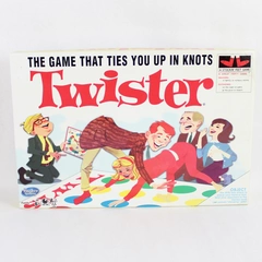 Retro Styled Twister Game With Mat and Spinner by Hasbro 2020 Open Box