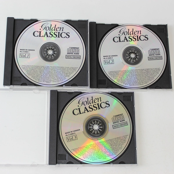 Golden Classics 82 Greatest Classical Works 3 CDs Madacy Music 1993