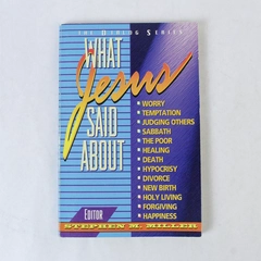What Jesus Said About Worry Temptation Judging by Stephen M. Miller 1989 PB