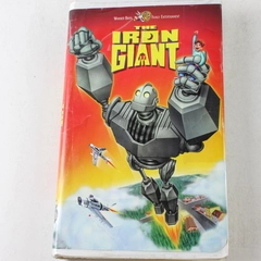 The Iron Giant VHS 1999 Clamshell Rated PG Family Classic Movie Robots