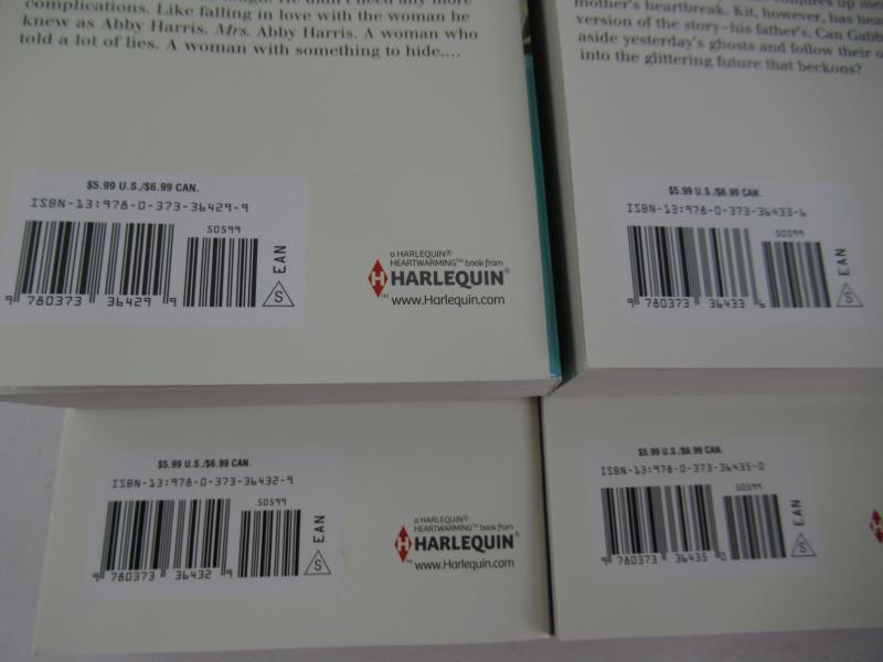 Lot of 10 Harlequin Heartwarming Paperback Novels Various Authors 2011