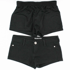 Lot of 2 Pairs of Shorts Women's Size Small Vanilla Star Danskin Now Black