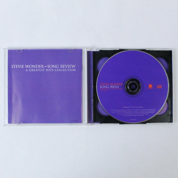 Stevie Wonder Song Review 2 CD Set Greatest Hits Collection Good Condition
