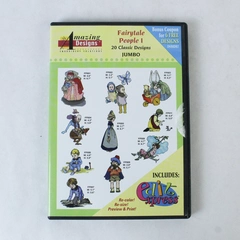 Fairytale People 1 Embroidery Designs CD Rom 2006 Amazing Designs ADC-351