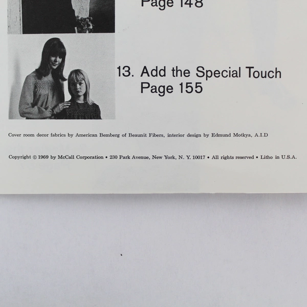 McCall's Step By Step Sewing Book McCall's Editors 1969 Paperback