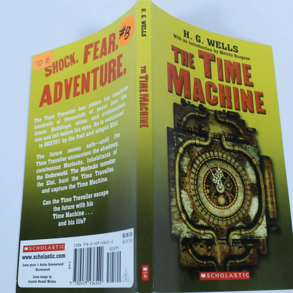 Scholastic Classics The Time Machine by H.G. Wells 2012 Paperback Good