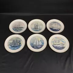 Danbury Mint Official Tall Ships Fine China Plates Set 2