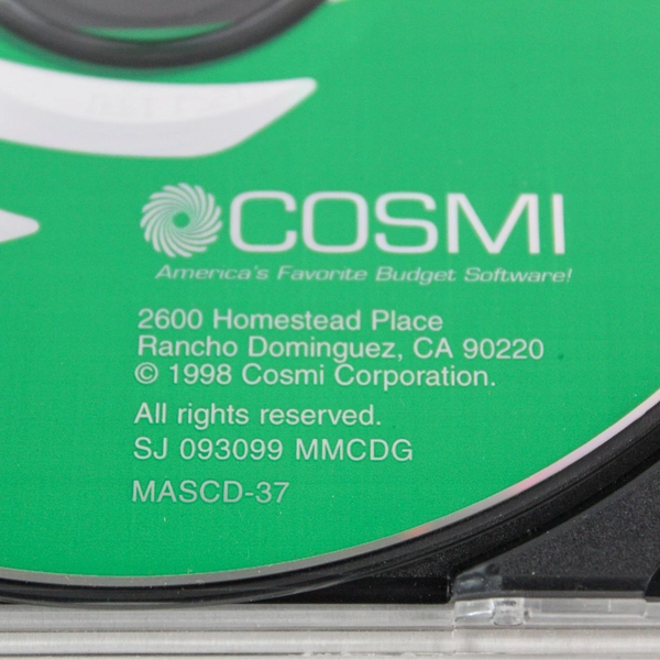 Card Games for Windows CD by Cosmi Inc Pre-owned Untested