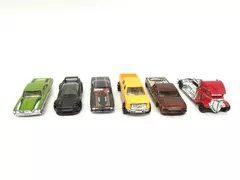 Lot of 6 Mattel Hot Wheels Die Cast Cars Ford F150 Acura NSX Barracuda Galaxia
