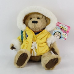 Vintage 2001 Brass Button Bears Iceberg Augie Talking Plush Toy with Tag