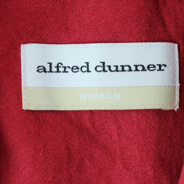 Alfred Dunner Red Long Sleeve Collar Button Up Jacket Women's Plus Size 16W