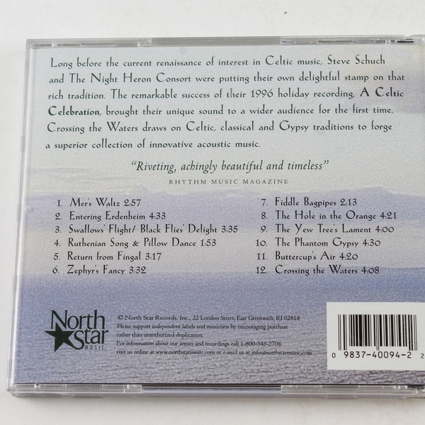 Crossing the Waters By Steve Schuch CD 2004 North Star Music