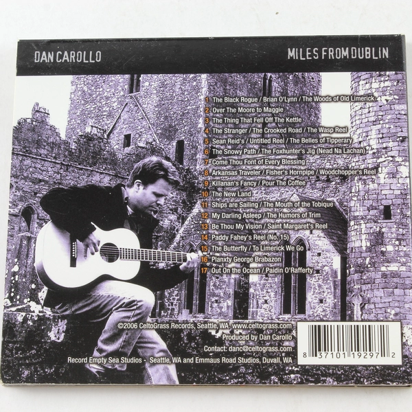 Dan Carollo Miles From Dublin CD 2006 Good Pre-Owned Condition