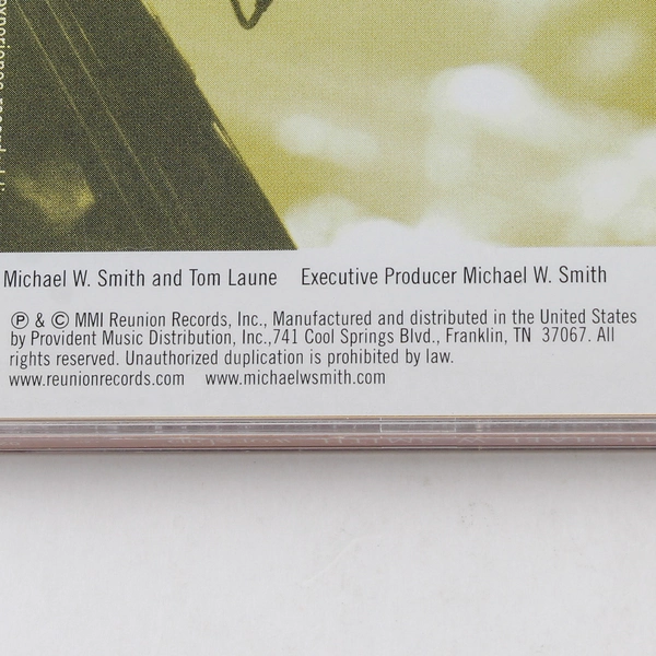 Michael W. Smith Worship CD 2001 Christian Rock Music Good Pre-Owned
