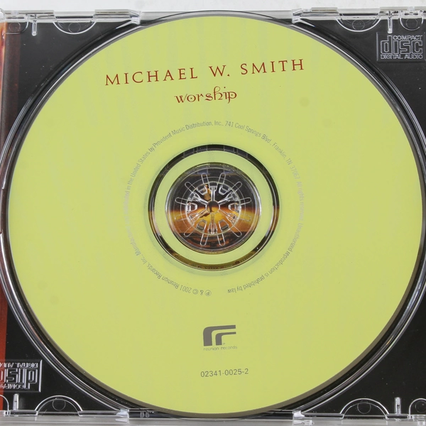Michael W. Smith Worship CD 2001 Christian Rock Music Good Pre-Owned