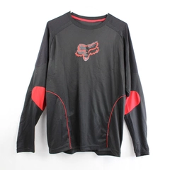 Fox Head Racing Motocross Jersey Adult Medium Red Black Pre-Owned Wear Snags