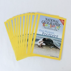 Lot of 12 Our Human Footprint National Geographic Explorer 2013 Pathfinder Ed