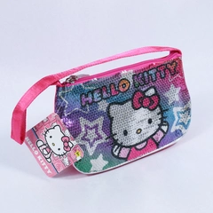 Hello Kitty Purse Handbag Hot Pink Sequins Single Strap Sanrio 2013 NWT