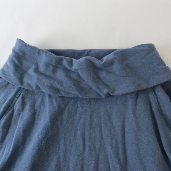Old Navy Women's Sweatshirt Blue Long Sleeve Droop Turtleneck Size 2X