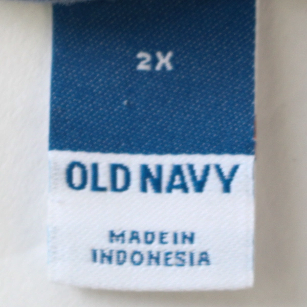 Old Navy Women's Sweatshirt Blue Long Sleeve Droop Turtleneck Size 2X