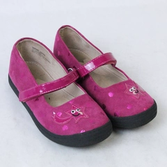 Harper Canyon Girl's Shoes Pink Heart Pattern With Silly Shooting Star Size 12
