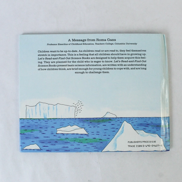 Danger Icebergs by Roma Gans 1987 Hardcover Harper and Row